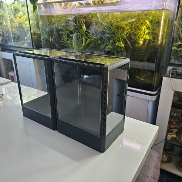 3D Printed Vivarium – 25x18x30cm Terrarium with Sliding Front & Top, Built-In Ventilation – Ideal for Isopods & Invertebrates - Image 2