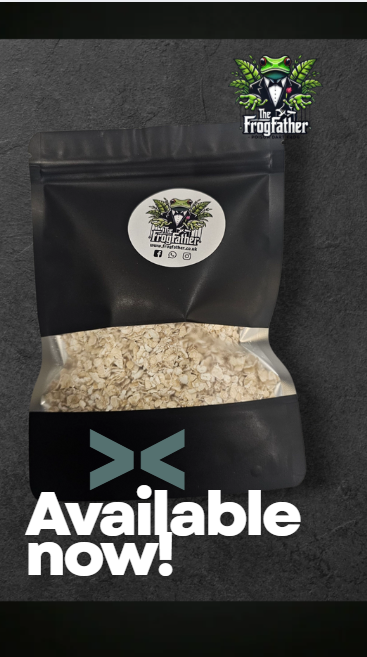 Frogfather FruitFly Media – Anti-Mold Formula for Dart Frogs & Reptiles (500g / 1kg)