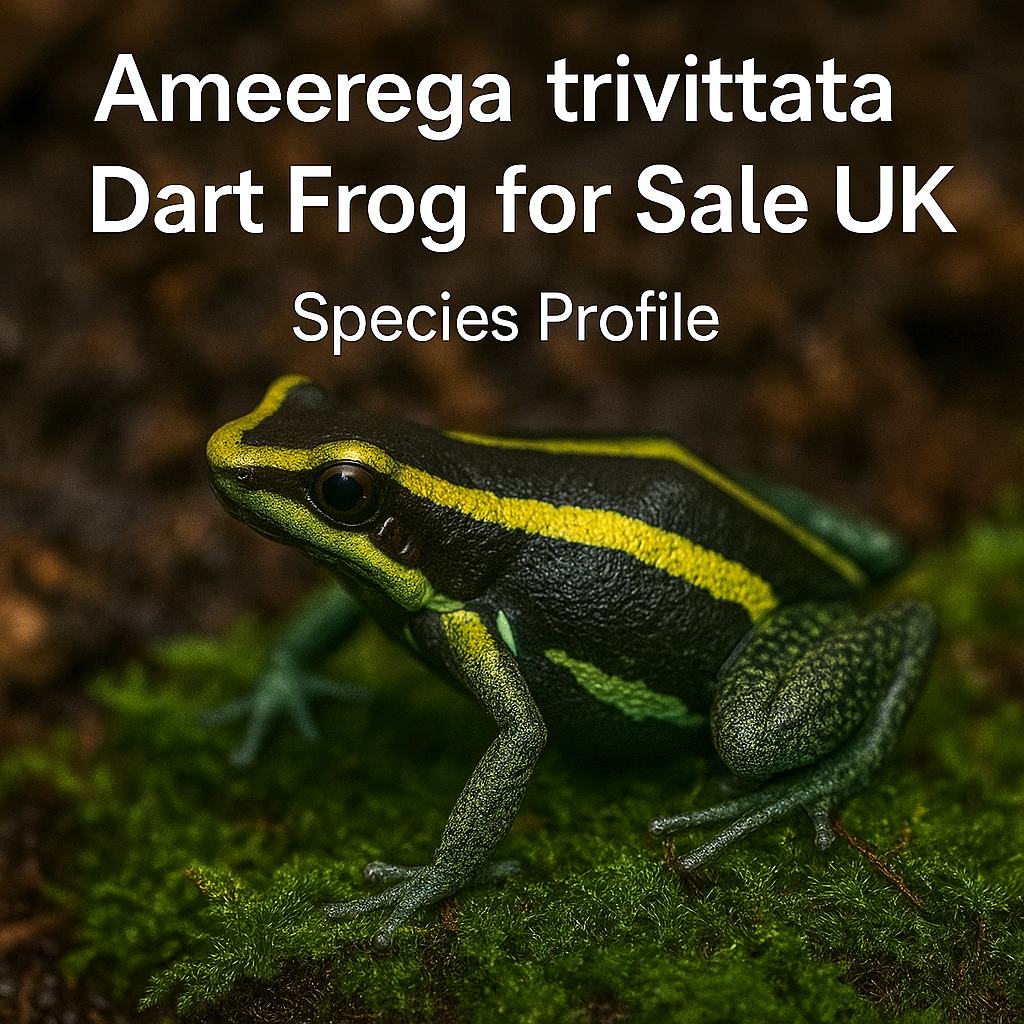 Ameerega trivittata three-striped dart frog