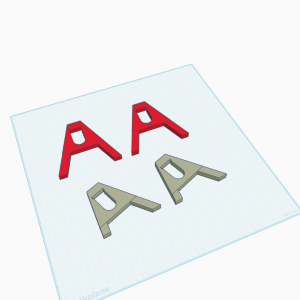 3D printed Arcadia T5 light risers in straight and angled designs on vivarium lid