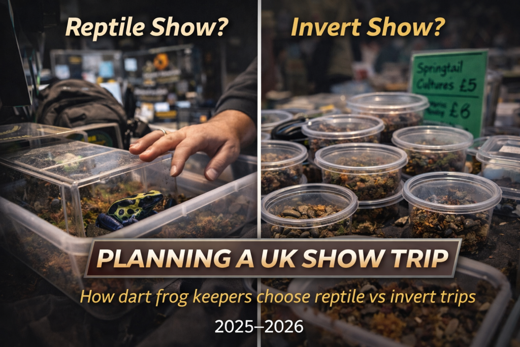 Planning A UK Show Trip As A Dart Frog Keeper: Reptile Shows Vs Invert ...