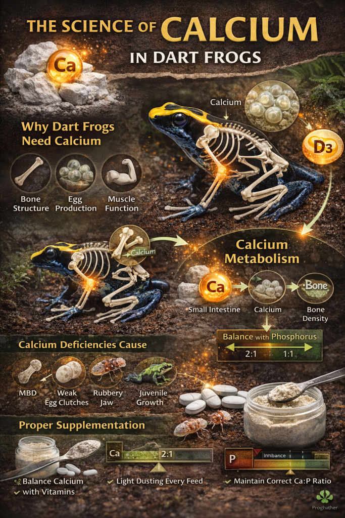 The Science of Calcium in Dart Frogs (And Why Most Keepers Get It Wrong) Advice Frogfather