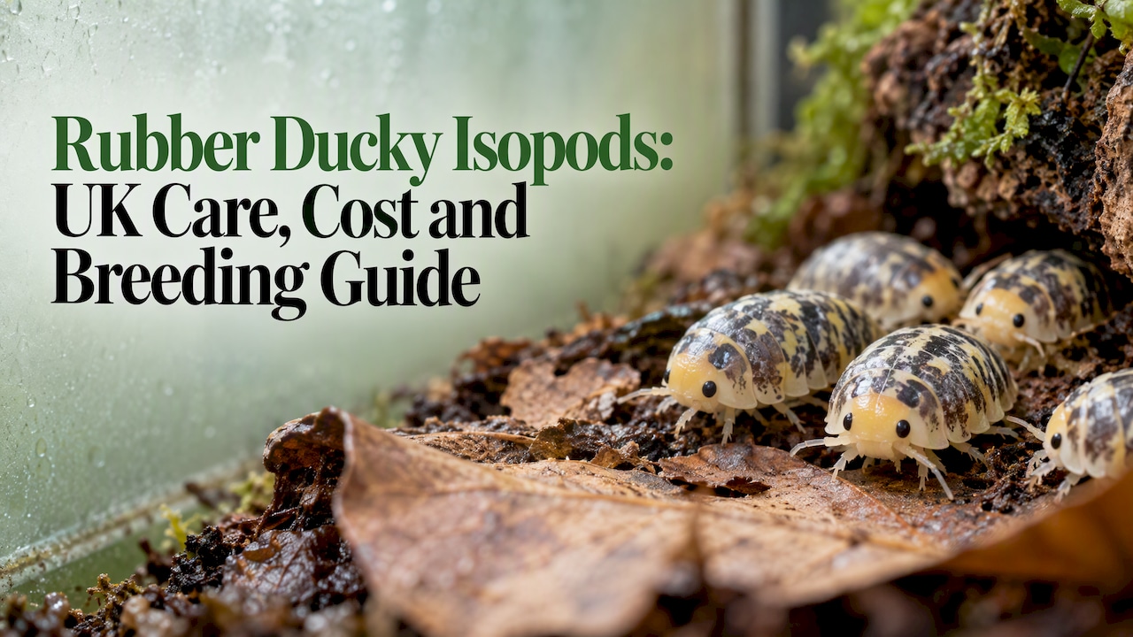 Rubber Ducky isopods among leaf litter