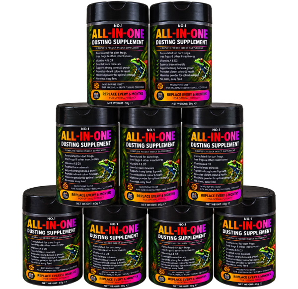 Frogfather All-in-One Dusting Supplement – 80g Easy-Dose Shaker - Image 2
